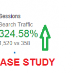 Case study: 324% surge in search traffic with On Page SEO